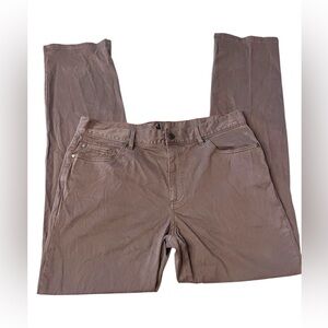 Johnnie-o Khaki Pants Pewter Sz 36x34 Casual Pants Style JMPA 1280
